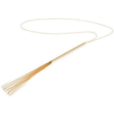 Collana Bondage Elegante con Frusta Punitiva - Seduzione e Sensualità